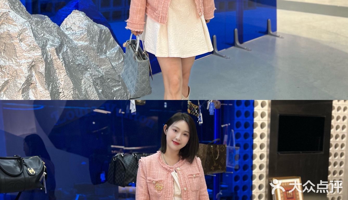 像LV，香奈儿等等，也可以上身背一下