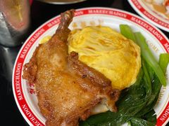 蒜香鸡腿滑蛋饭-孖记茶档·热腾茶餐(江南西plus店)