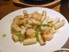 铁棍山药炒虾球-宴小馆·小海鲜青岛菜(五四广场店)