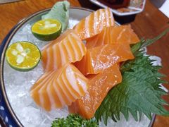 三文鱼刺身-肉魁屋·烧肉·烧鸟·酒场(高新店)