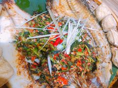 香茅草烤鱼-云上千禾(水上店)