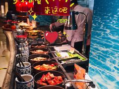 自助取餐区-咖啡苑自助餐厅·中国大饭店