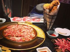 A级太阳卷-猪啊牛呀羊啊铜盘烤肉(正大广场店)