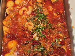 荔枝香辣味烤鱼-鱼酷活鱼烤鱼(南京水游城店)