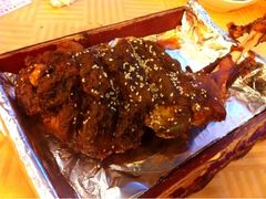 烤羊后腿-那达慕蒙古风味酒楼