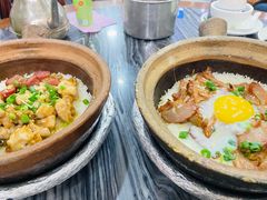 叉烧滑蛋煲仔饭-红星光发煲仔饭(大石街店)