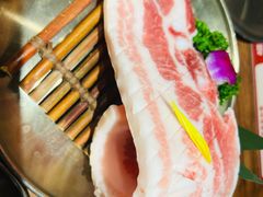 厚切猪五花-西塔老太太泥炉烤肉(万柳华联店)