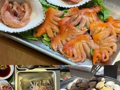 -围炉肉舍•炭烤活鳗•丹东海鲜烤肉(步行街店)