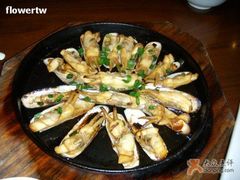 VINY拍的铁板蛏子-外婆家(杭州马塍店·杭帮菜名店)