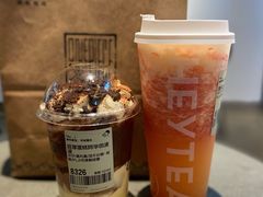 超厚蛋糕阿华田波波-喜茶(上海兴业太古汇店)