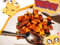 黑胡椒杏鲍菇牛肉粒-汤城小厨•粤菜•靓汤(西直门凯德MALL店)