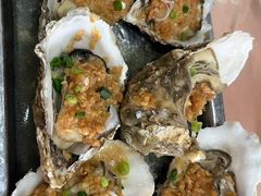 蒜蓉烤生蚝-华源餐厅·海鲜大排档(日月贝店)
