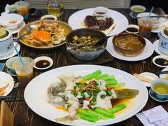 鲜花椒蒸桂花鲈-猪肉婆私房菜(容桂总店)