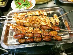 烤蚕蛹-张记焖窑·十五年专注焖烤(雍和宫店)