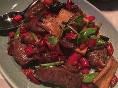 黑金蒜辣子牛肉眼-无锡苏宁银河国际酒店-悦府65中餐厅