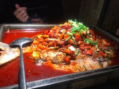 -探鱼·鲜青椒爽麻烤鱼(番禺万达店)