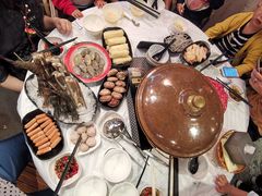 -鲜入围煮花胶鸡海鲜火锅