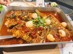 荔枝香辣清江鱼-鱼酷活鱼烤鱼(梅江印象城店)