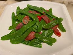 荷兰豆香肠-绿茶餐厅(朝阳大悦城店)