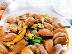姜葱炒花甲-明记海鲜大排档(巽寮湾店)
