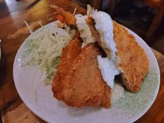 炸竹荚鱼-百步拉面