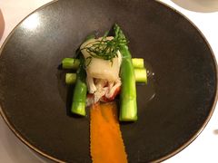北海道长脚蟹肉扒竹笙鲜露筍-新同乐鱼翅酒家(美丽华店)