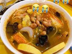 海鲜冬阴功乌冬面-嗨皮儿·现蒸面皮(抄纸巷店)