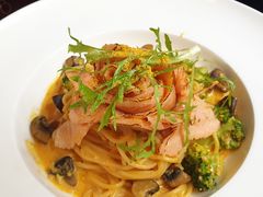 烟熏鲑鱼佐海胆意大利面-Bistro181 (大渔湾店)