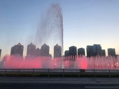 -大连星海广场音乐喷泉