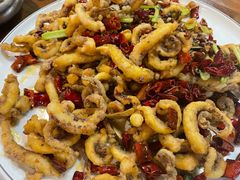 干煸鱿鱼须-盛德利食府 天津菜(河西店)