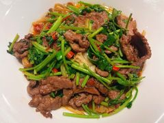 香菜摔打鲜牛肉-桂满陇·杭州饭店(清河万象店)