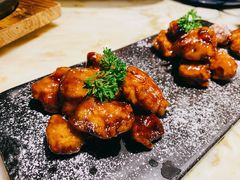 雪花糖醋里脊-绿茶餐厅(乐峰广场店)