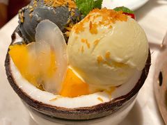 灰椰壳冰淇淋-金椰壳· 大厨新加坡菜(壹方城店)