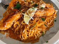 鲜虾浓汁天使面-The Rug Cafe(王府中环店)