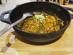 老北京扁豆焖面-金豆角砂锅焖面(安贞店)