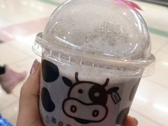 芋圆芝麻牛乳-TPLUS茶家(淮海店)