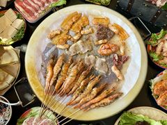 -老姐石板烧烤+铜炭火锅(总店)