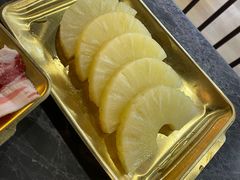 烤菠萝-彭妈家•韩国烤肉料理(张杨路店)