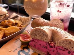 加州胭脂&nbsp;California&nbsp;Pink-Catch Bagel(芳草地店)