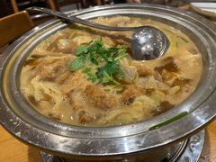 小酥肉炖白菜-山东宾馆·齐鲁苑餐厅