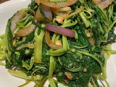 马拉盏炒通菜-大头虾越式风味餐厅(光明广场店)