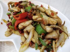 姜葱鱿鱼-覃记海鲜美食餐厅