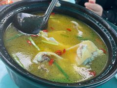 散养母鸡汤-雲湖岚院特色农家乐(苏式东山味东山店)