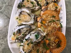 蒜蓉粉丝蒸扇贝-四川小胡子海鲜(丁村万人海鲜广场店)