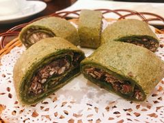 绿茶红豆薄撑-顺德人家食府(黄金广场店)