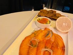 三文鱼鸡蛋酱黑麦面包-壳里西餐厅Coquille Seafood Bistro(蒙自路店)