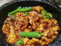 石锅杭椒牛蛙-桂满陇-西湖船宴(西单大悦城店)