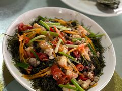 湿炒龙须菜-南蚝小贝海鲜特色餐厅(南澳岛店)