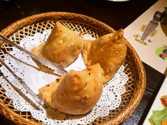 薯茸青豆炸三角-Bombay Grill印度餐厅