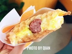 香肠鸡蛋派-粉粉乐鲷鱼烧(美罗城店)